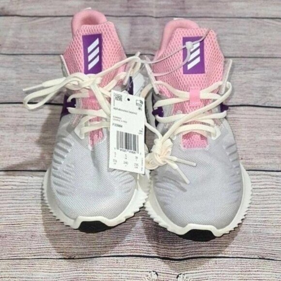 Adidas Alphabounce Beyond Shoes Size 5.5 Girls New - Picture 3 of 6